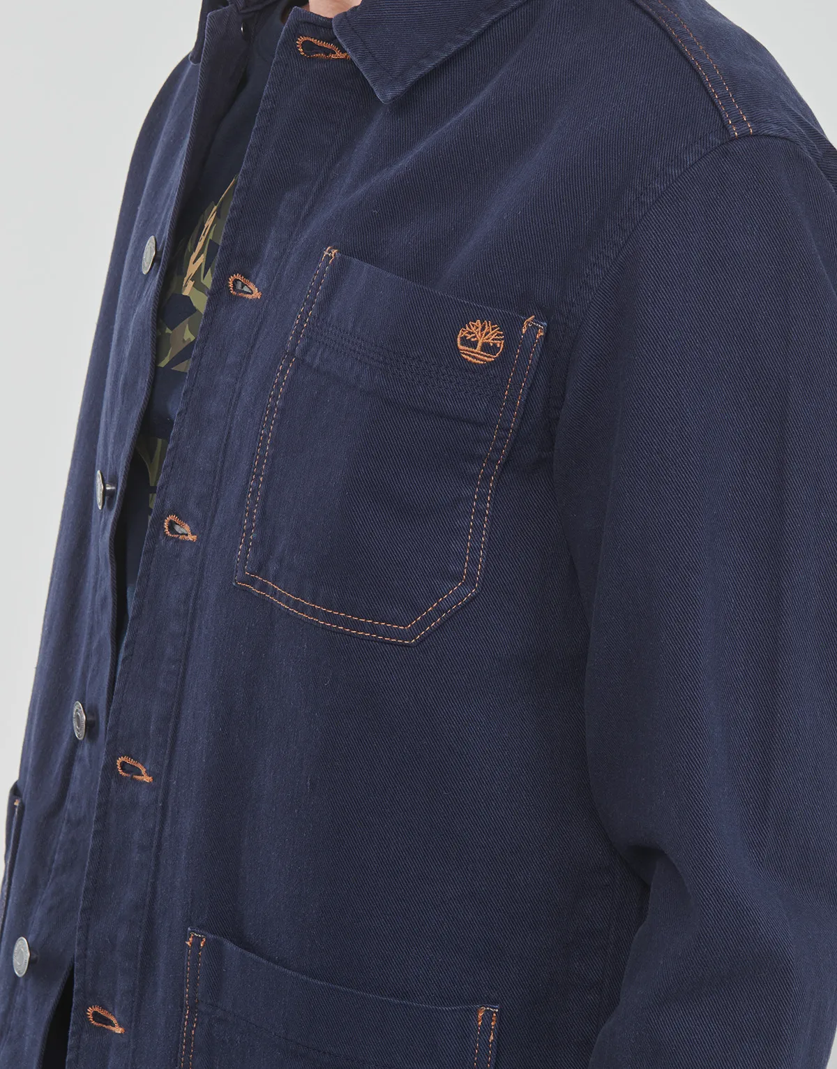 Work For The Future - Cotton Hemp Denim Chore Jacket