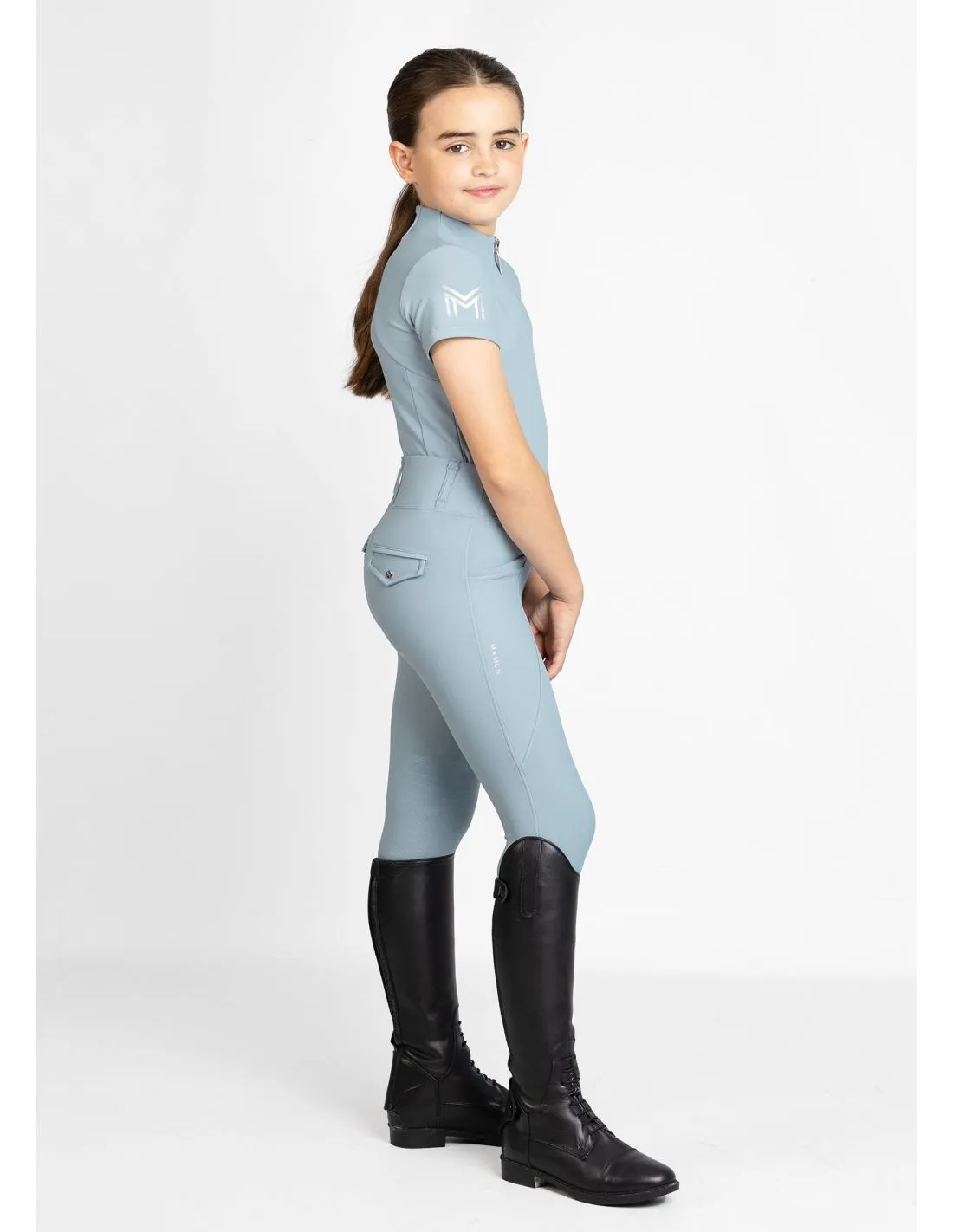 YR PRO RIDING LEGGINGS Aqua Maximilian