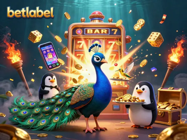 Experience the thrilling gameplay of betlabel casino with dazzling characters and vibrant casino elements.